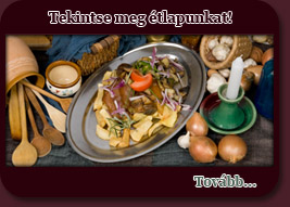 Öreg Kőrössy Halászcsárda - Étlap